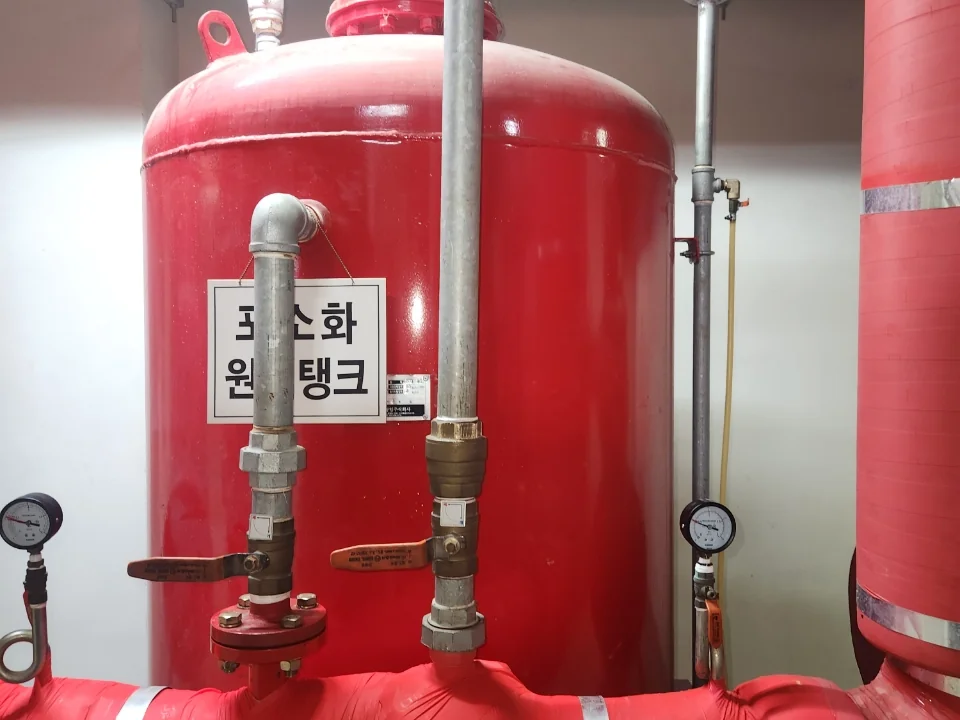 남양주 다산신도시 폼탱크 시공 현장